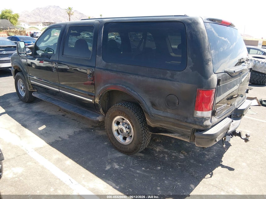 2003 FORD EXCURSION SPORT UTILITY VEHICLE 6.0L V-8 DI, TURBO, 325HP