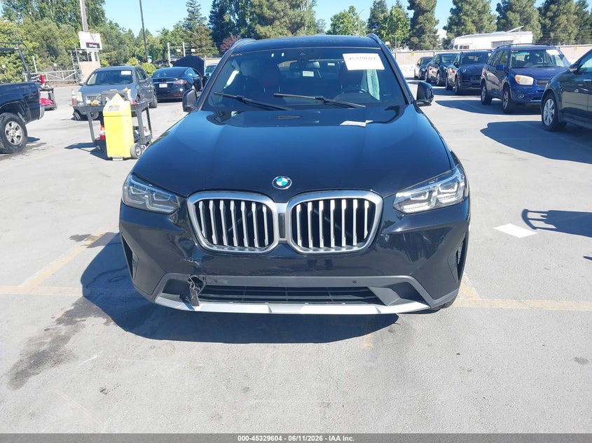 2022 BMW X3 auction photo 6