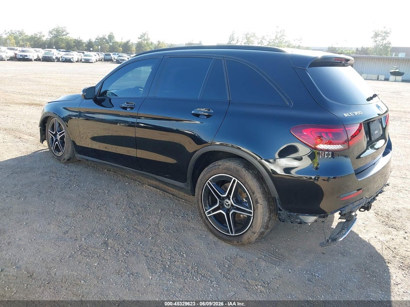 Vin: w1n0g8db0lf807750, lot: 45827556, mercedes-benz glc 300 20203