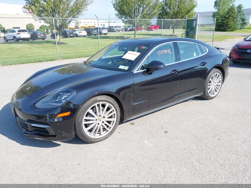 Vin: wp0aa2a75hl100579, lot: 45827575, porsche panamera 4 20172