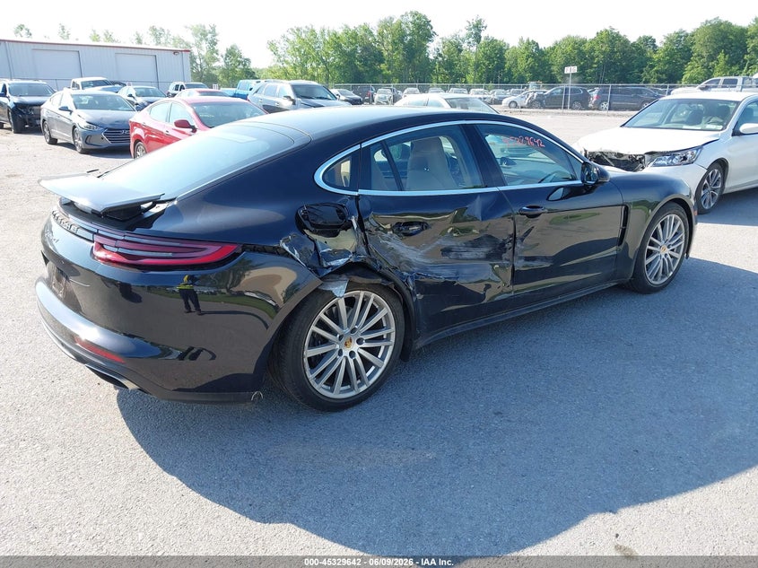 Vin: wp0aa2a75hl100579, lot: 45827575, porsche panamera 4 20174