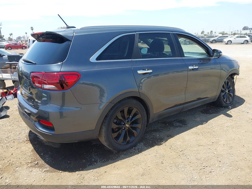 Vin: 5xyph4a52lg659754, lot: 45827578, kia sorento 3.3l ex 20204