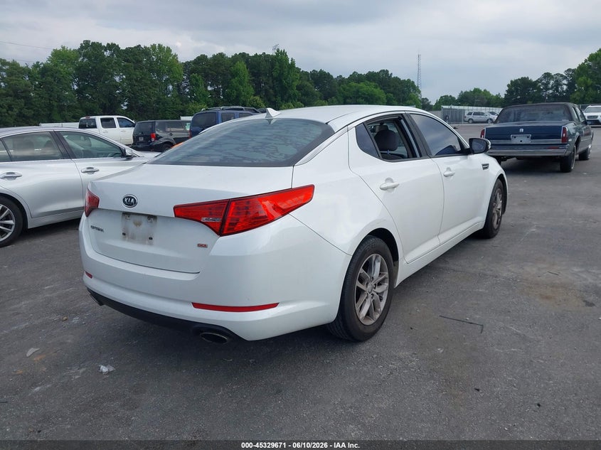 2011 KIA OPTIMA auction photo 4