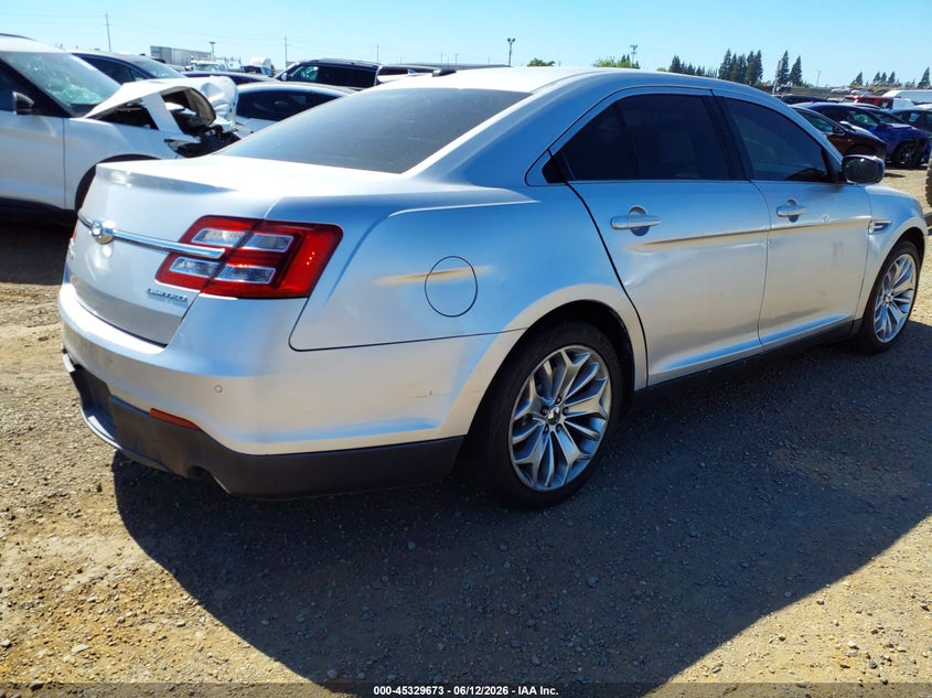 Vin: 1fahp2f81dg221634, lot: 45827606, ford taurus limited 20134
