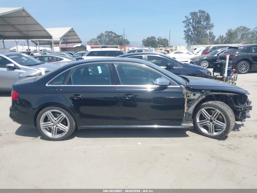 2013 Audi S4 3.0T Premium Plus VIN: WAUBGAFL8DA180594 Lot: 45329687