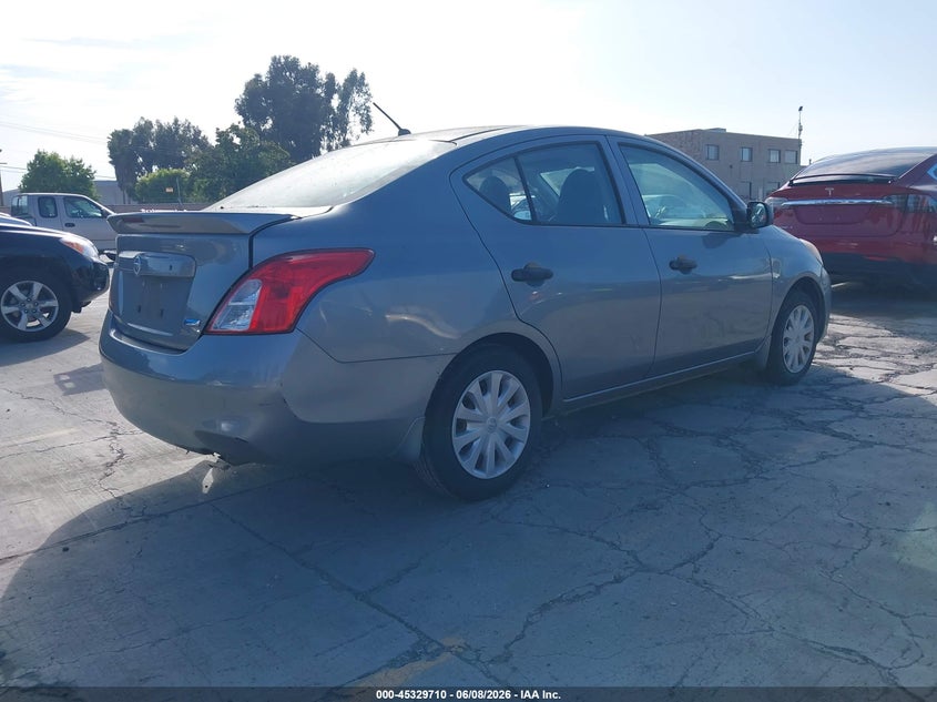 Vin: 3n1cn7ap1el856553, lot: 45827643, nissan versa 1.6 s+ 20144