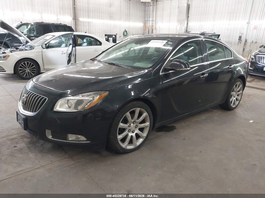 Vin: 2g4gu5gvxc9157266, lot: 45827671, buick regal turbo - premium 3 20122