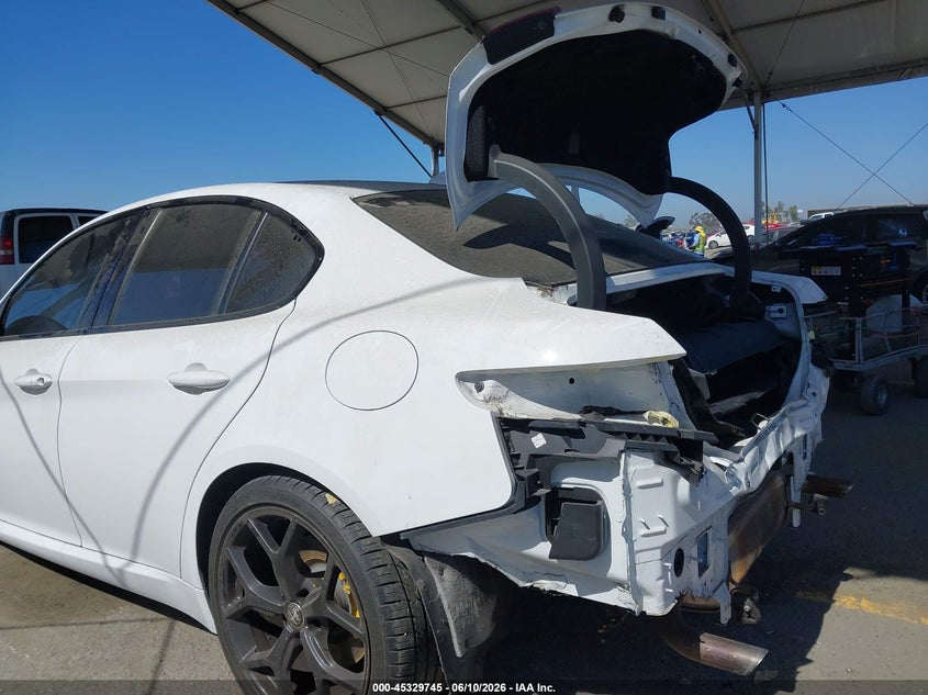 2020 Alfa Romeo Giulia Rwd VIN: ZARFAMAN3L7636406 Lot: 45329745