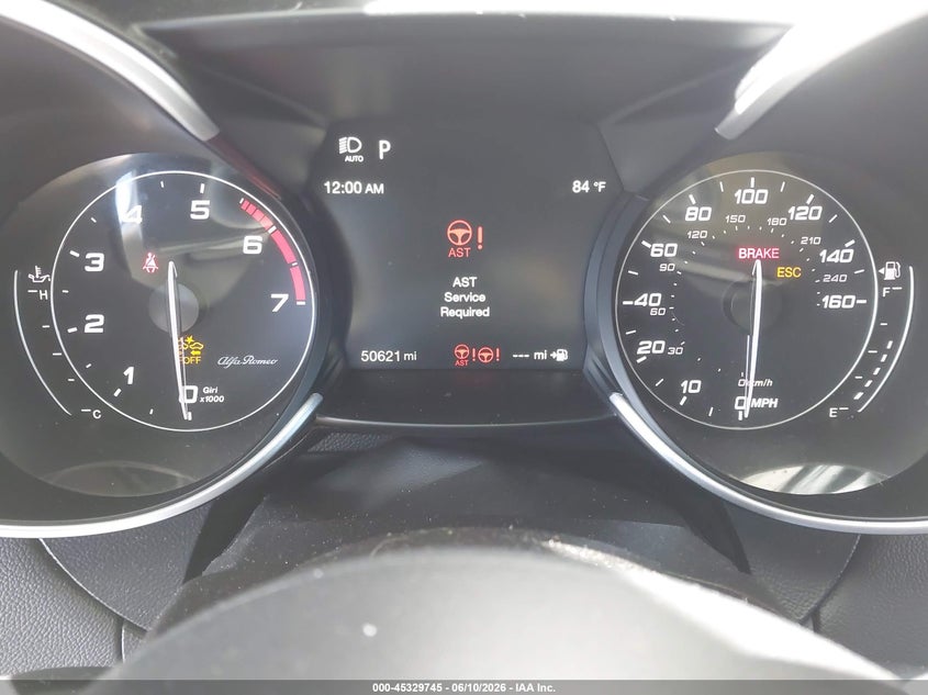 2020 Alfa Romeo Giulia Rwd VIN: ZARFAMAN3L7636406 Lot: 45329745