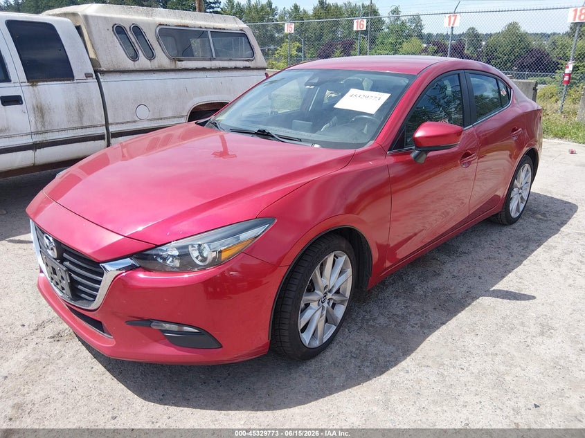 2017 MAZDA 3 SEDAN 2.0L I-4 DI, DOHC, VVT, 155HP