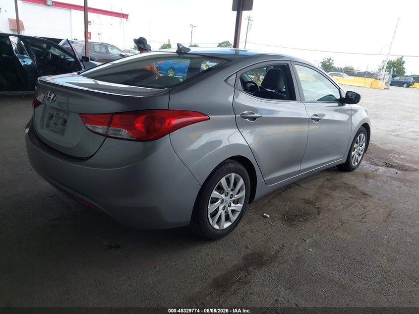 Vin: kmhdh4aexcu230505, lot: 45827707, hyundai elantra gls (ulsan plant) 20124