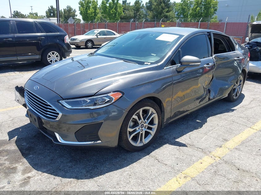 Vin: 3fa6p0cd9lr138750, lot: 45827727, ford fusion sel 20202