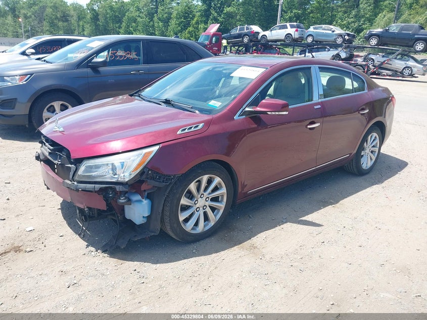 2014 BUICK LACROSSE SEDAN 3.6L V-6 DI, DOHC, VVT, 304HP
