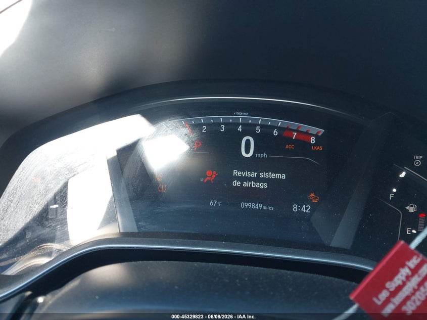 2019 HONDA CR-V auction photo 7
