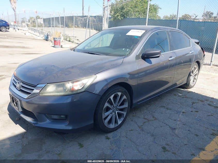 2015 Honda Accord Sport 1HGCR2F55FA100584 photo 1