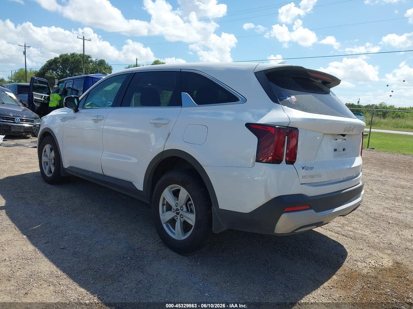 2025 KIA SORENTO auction photo 3