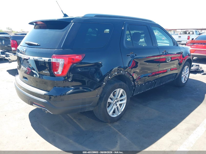 Vin: 1fm5k8d80jgb14325, lot: 45827836, ford explorer xlt 20184
