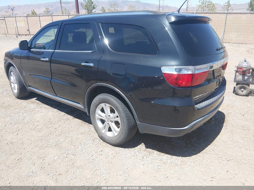 Vin: 1c4rdjdg0dc659936, lot: 45827841, dodge durango crew 20133