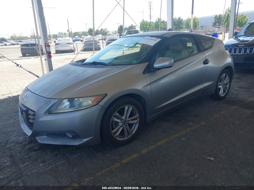 2011 Honda Cr-Z Ex JHMZF1D62BS015339 photo 1