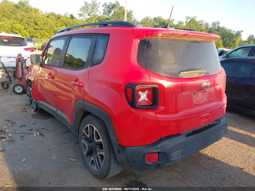 2018 JEEP RENEGADE auction photo 3