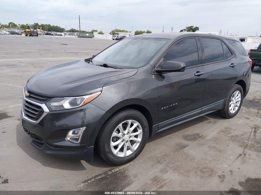 2018 Chevrolet Equinox Ls 2GNAXHEV8J6116534 photo 1