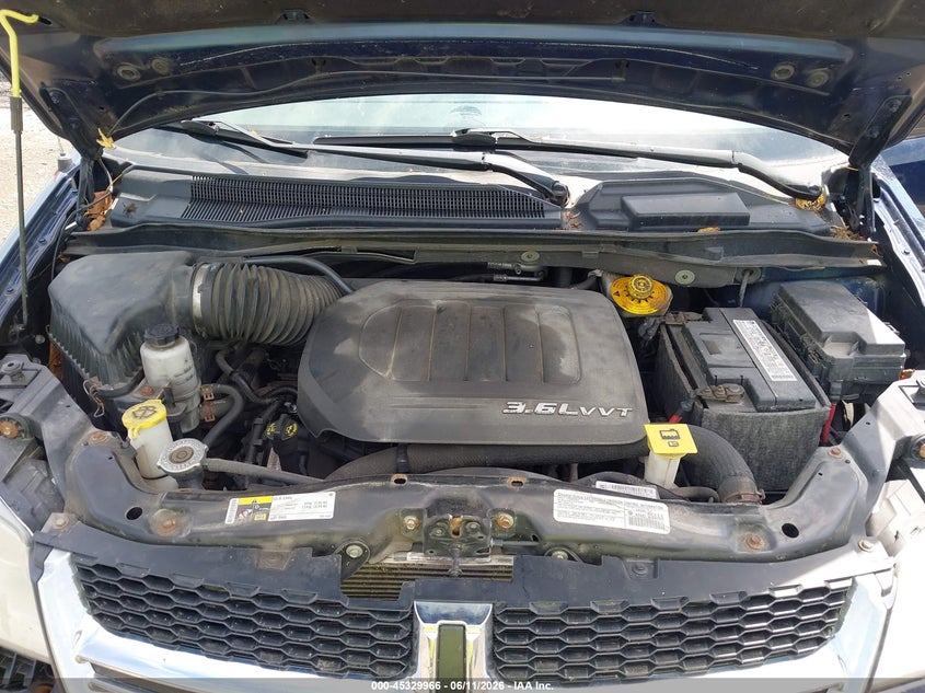 2014 DODGE CARAVAN VAN 3.6L V-6 DOHC, VVT, 283HP