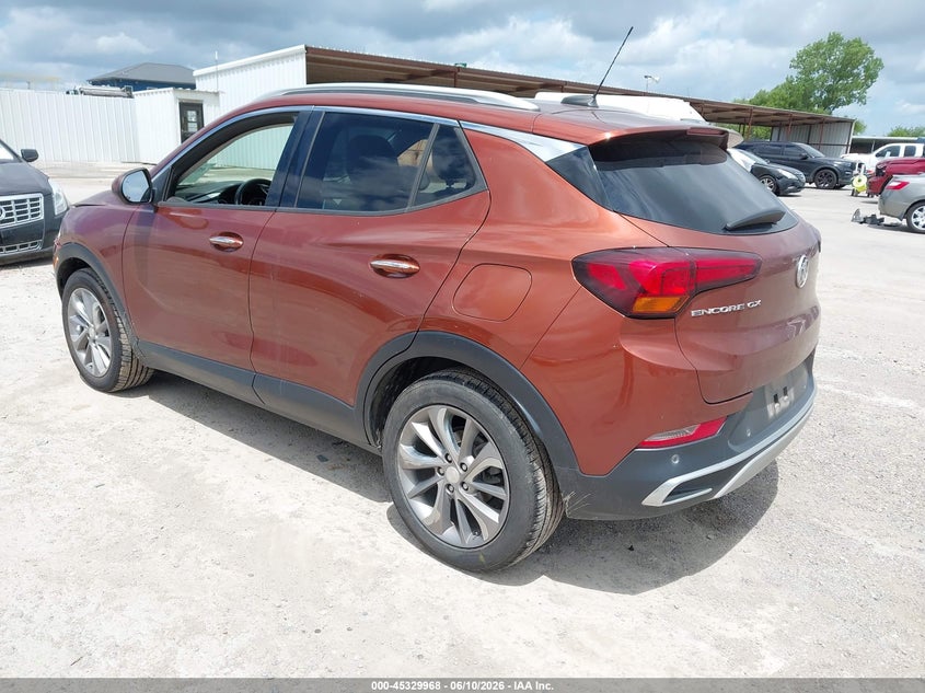 Vin: kl4mmfslxlb116938, lot: 45827901, buick encore gx fwd essence 20203