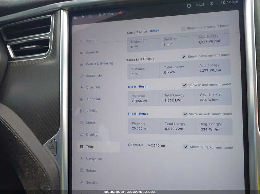 2015 Tesla Model S 85D/P85D VIN: 5YJSA4H45FF084377 Lot: 45330023