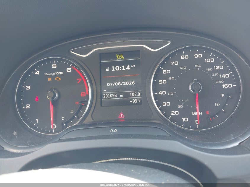 2015 AUDI A3 auction photo 7