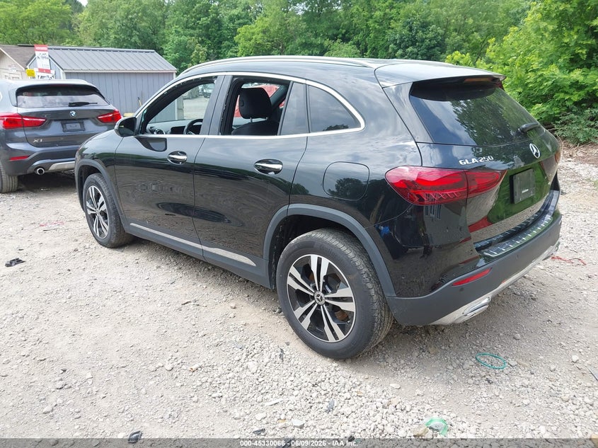 Vin: w1n4n4gb0sj738646, lot: 45828004, mercedes-benz gla 250 4matic 20253
