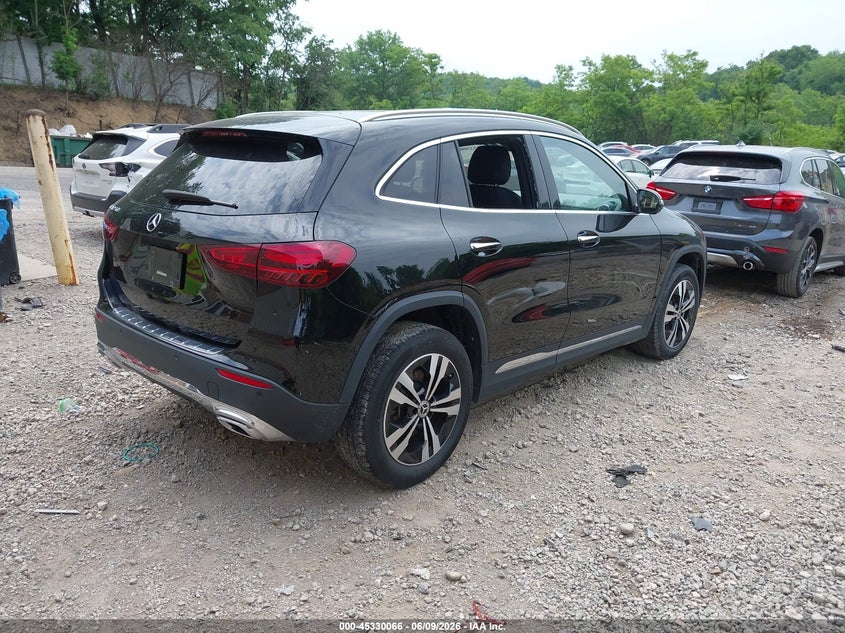 Vin: w1n4n4gb0sj738646, lot: 45828004, mercedes-benz gla 250 4matic 20254