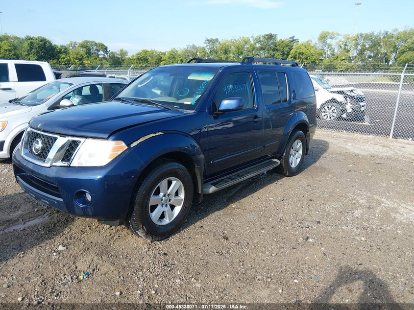 2009 NISSAN PATHFINDER auction photo 2