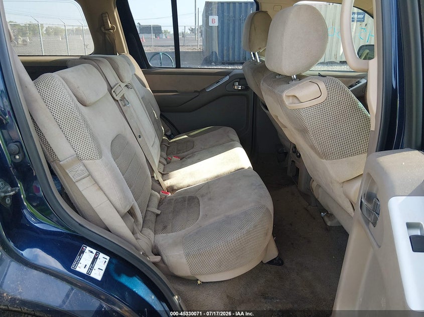 2009 NISSAN PATHFINDER auction photo 8