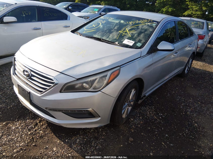 2015 Hyundai Sonata Se 5NPE24AF3FH201963 photo 1