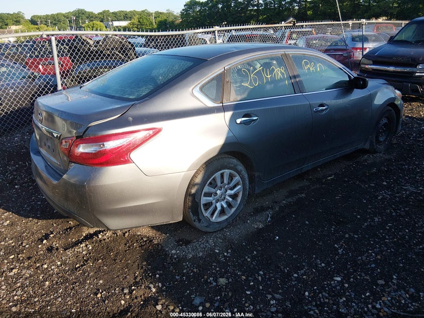 Vin: 1n4al3ap0gc160774, lot: 45828024, nissan altima 2.5 s 20164