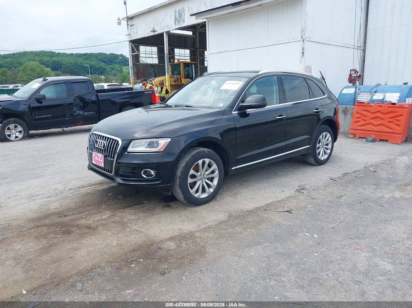 Vin: wa1c2afp8ga116644, lot: 45828028, audi q5 2.0t premium 20162
