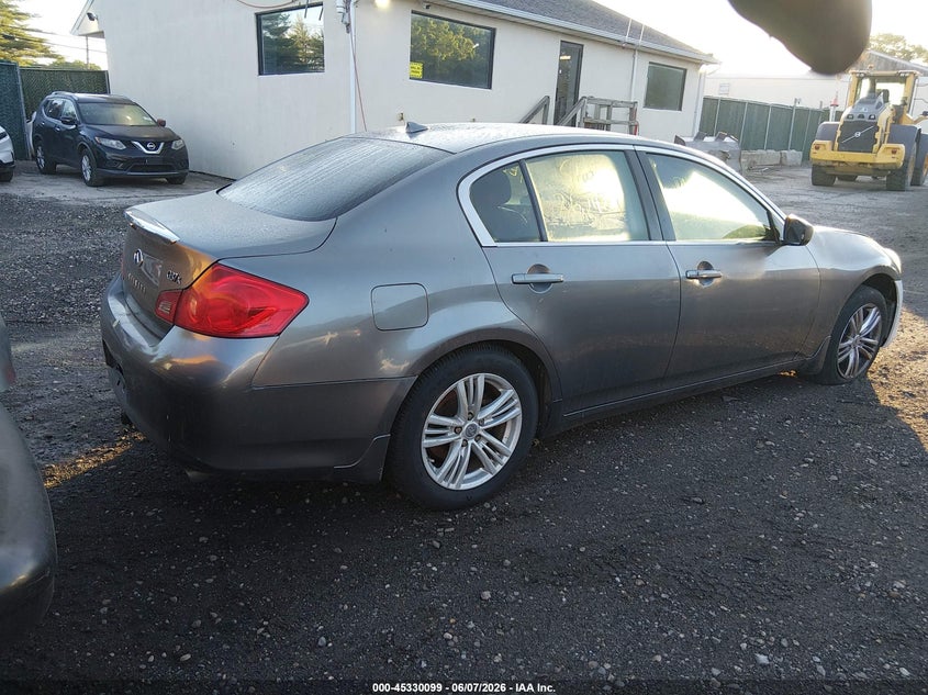 Vin: jn1cv6ar2am454763, lot: 45828037, infiniti g37x 20104