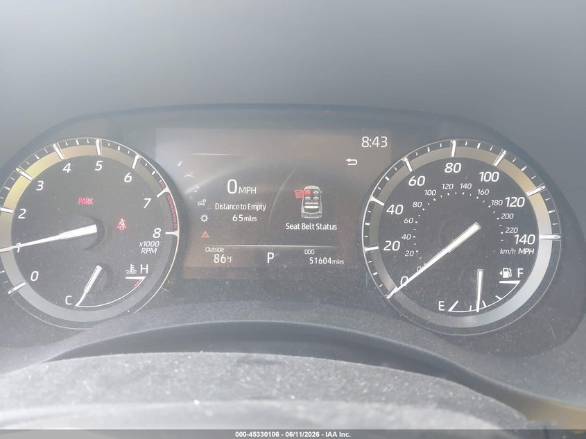 2020 TOYOTA HIGHLANDER auction photo 7