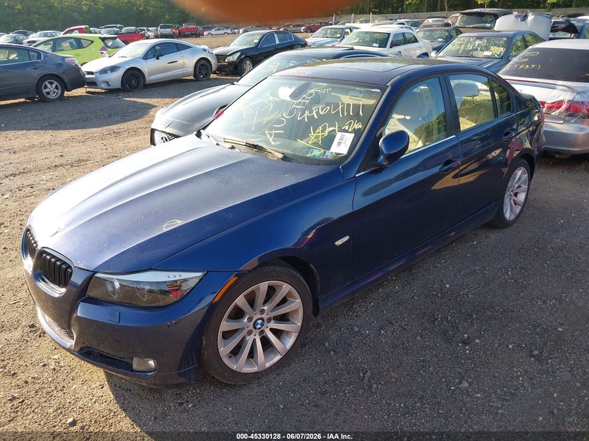 2011 Bmw 328i WBAPH7G52BNM58742 photo 1