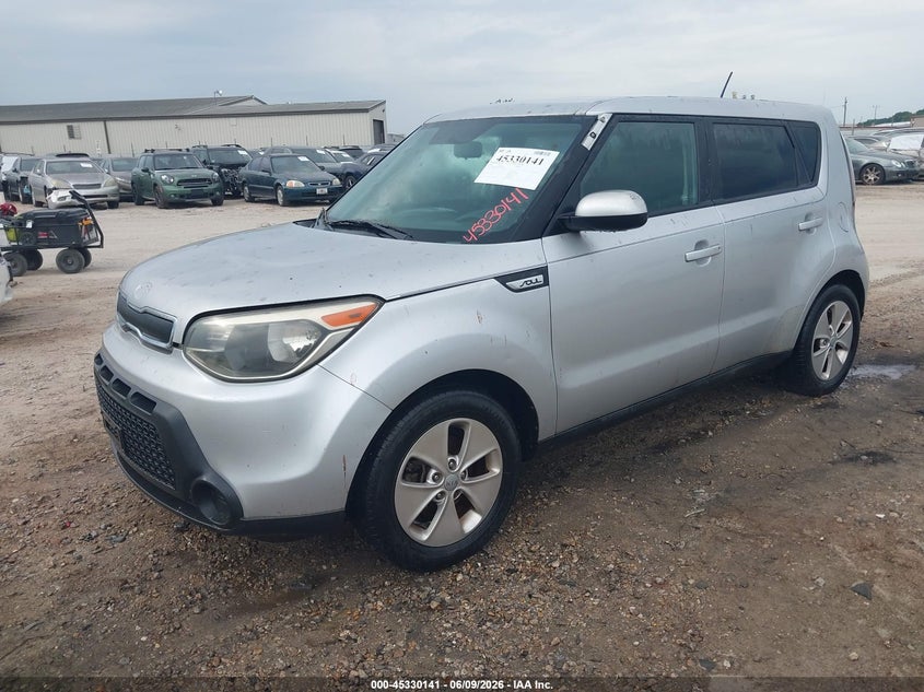 Vin: kndjn2a29g7862829, lot: 45828079, kia soul 20162
