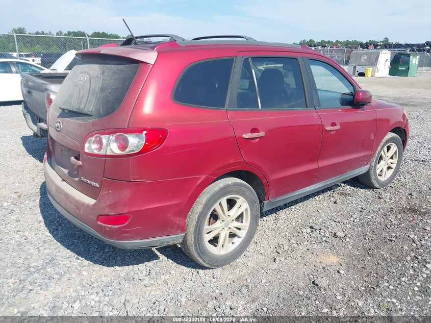 2010 HYUNDAI SANTA FE auction photo 4