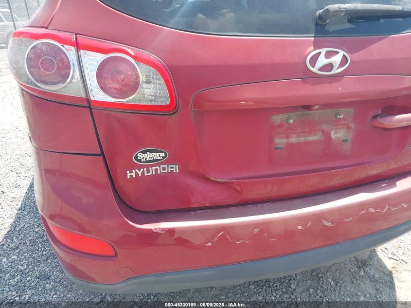 2010 HYUNDAI SANTA FE auction photo 6