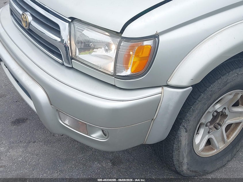 2000 TOYOTA 4RUNNER SPORT UTILITY VEHICLE 3.4L V-6 DOHC, 183HP