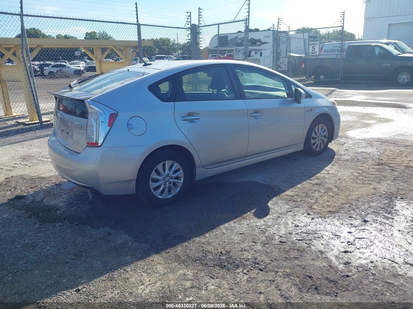 Vin: jtdkn3dp8c3029591, lot: 45828165, toyota prius plug-in 20124