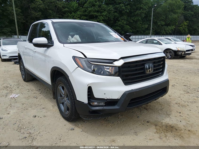 2021 Honda Ridgeline Awd Rtl VIN: 5FPYK3F51MB011377 Lot: 45330231