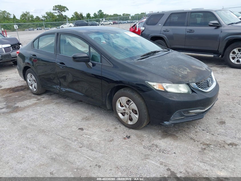 Vin: 19xfb2f50fe086591, lot: 45828207, honda civic lx 2015 img_1