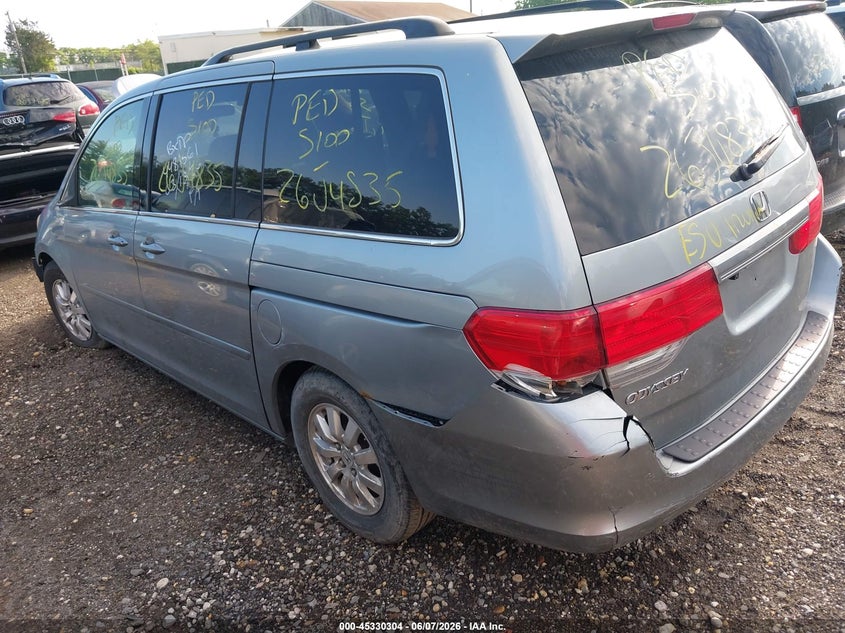 Vin: 5fnrl3h41ab079754, lot: 45828242, honda odyssey ex 20103