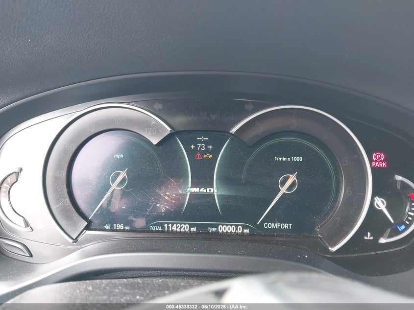 2019 BMW X4 M40I VIN: 5UXUJ5C56KLJ64209 Lot: 45330332