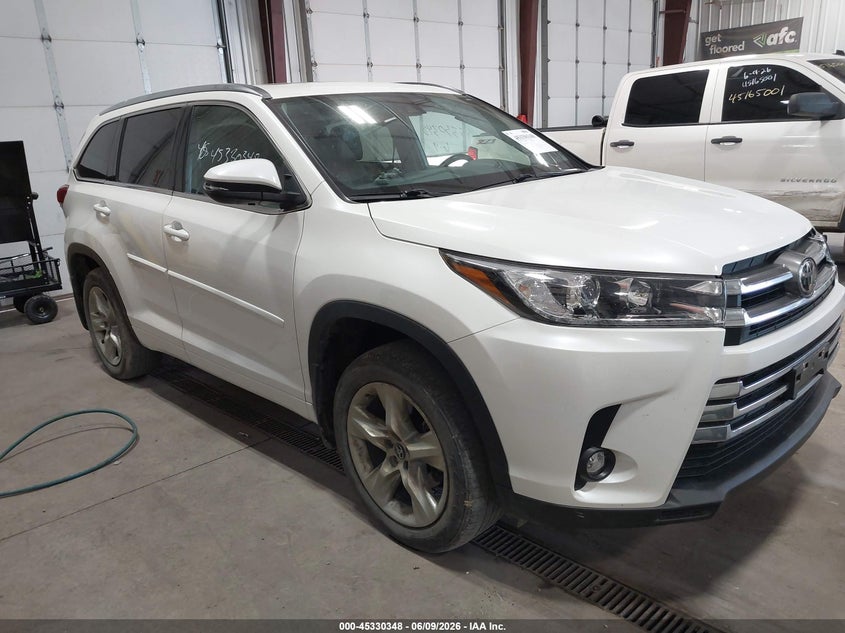 Vin: 5tddzrfh1ks741511, lot: 45828286, toyota highlander limited 2019 img_1