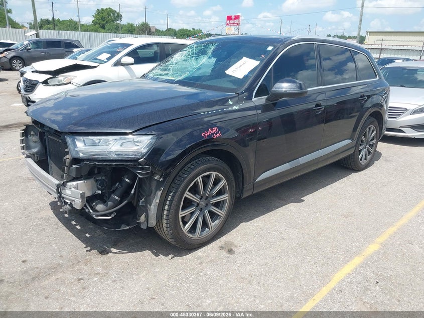 Vin: wa1lhaf74jd030669, lot: 45828305, audi q7 2.0t premium 20182